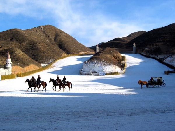 Horse Riding in Yabuli Ski Resort Harbin